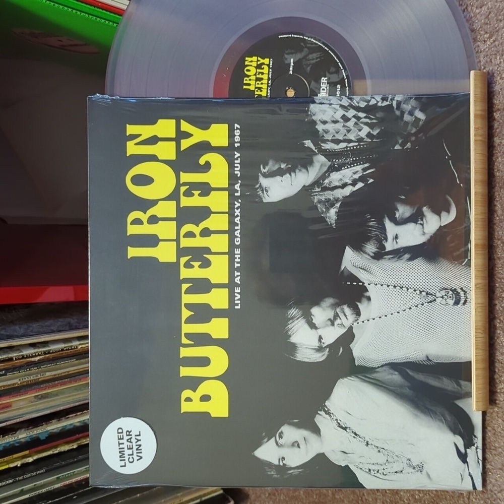 Iron Butterfly - Live At The Galaxy, LA 1967 Vinyl Record